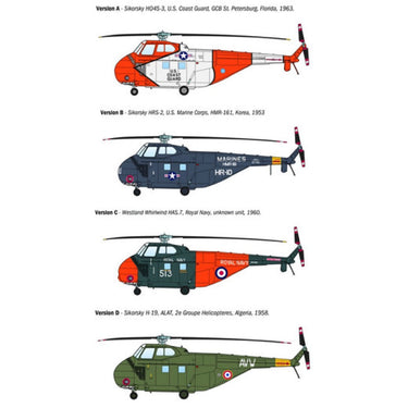 Italeri 1476S 1/72 HAS22 / HO4s-3 / H-19
